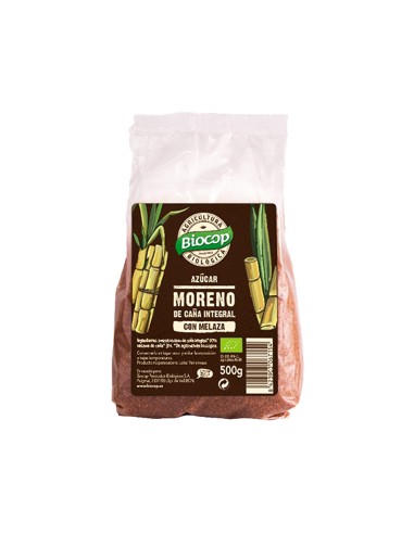 AZUCAR MORENO CAÑA INTEGRAL MELAZA - 500GR.