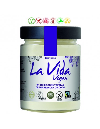 CREMA BLANCA CON COCO - 600GR.