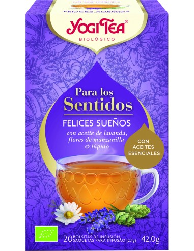 YOGI TEA PARA LOS SENTIDOS FELICES SUEÑOS - 20 FIL