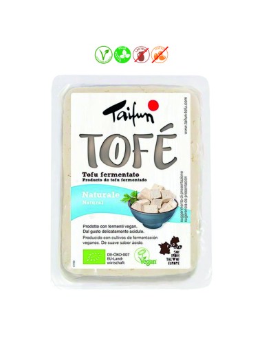 (E) (F) TOFU FERMENTADO NATURAL BIO (TOFE) - 200GR.