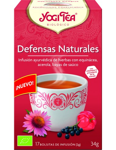 YOGI TEA DEFENSAS NATURALES - 17 FILTROS