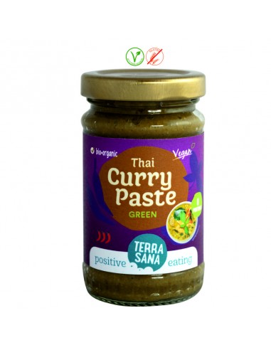 SALSA CURRY VERDE TAILANDÉS - 120GR.