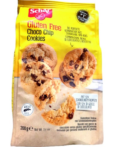 CHOCO CHIPS SIN GLUTEN COOKIE - 200GR.