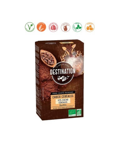 CACAO INSTANTANEO 32% CON CEREALES BIO - 400GR.^^