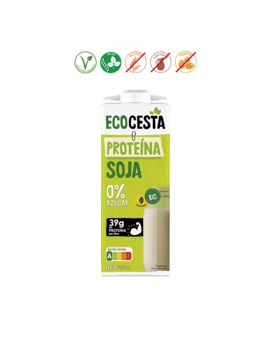  BEBIDA PROTEINA SOJA 0% AZUCAR BIO - 1 LITRO