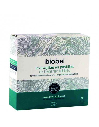 LAVAVAJILLAS EN PASTILLA BIOBIEL TODO EN 1 - 30 PA