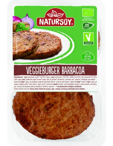 (F) HAMBURGUESA VEGGIEBURGER BARBACOA - 200GR.