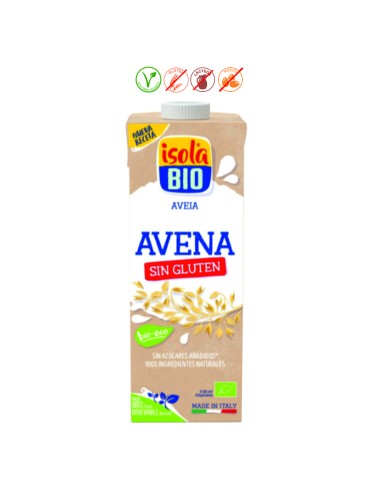 BEBIDA DE AVENA SI GLUTEN BIO S/A - 1 LITRO