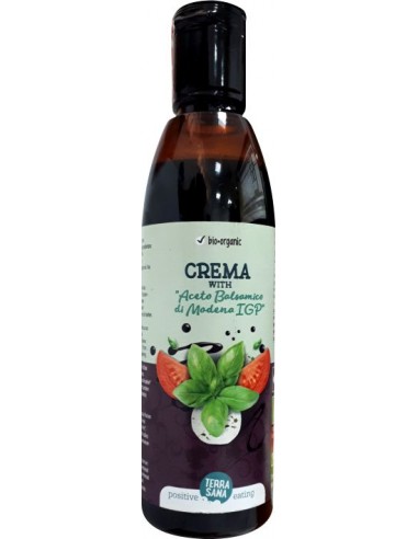 CREMA CON VINEGRE BALSAMICO DE MODENA IGP - 250ML.