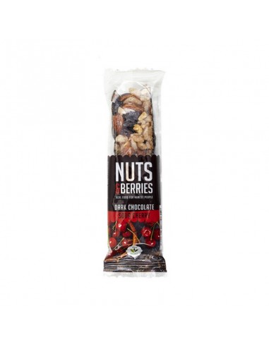 EXP BARRITA CHOCOLATE NEGRO-CEREZA NUTS&BERRIES - 