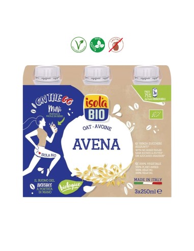 PACK BEBIDA AVENA (ON THE GO) - 3x250GML.