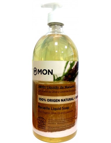 JABON LIQUIDO DE MARSELLA CON OLIVA Y LAVANDA - 1