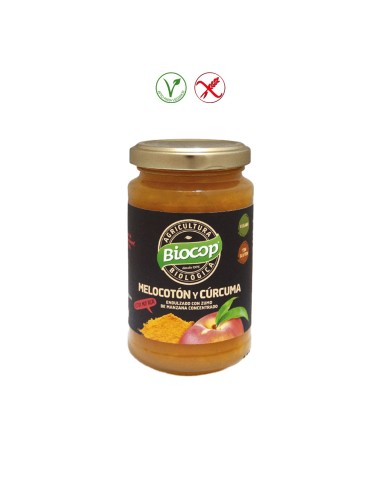 COMPOTA MELOCOTON Y CURCUMA - 265GR.