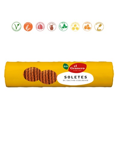 (D) GALLETAS SOLETES BIO - 210GR.