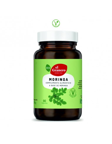 MORINGA 400MG.  BIO - 90 CAPSULAS