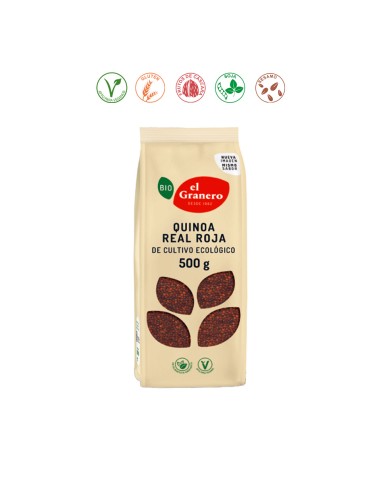 QUINOA REAL ROJA BIO - 500GR.