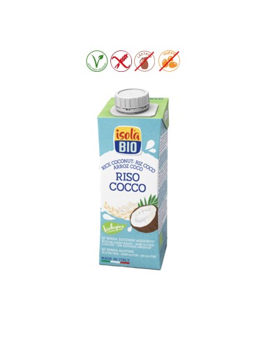 BEBIDA MINI DE ARROZ Y COCO BIO - 250ML.