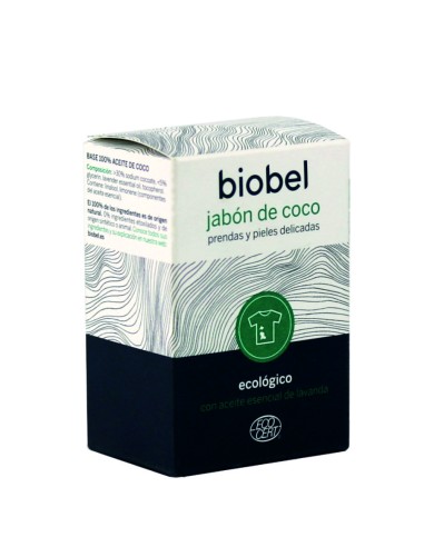 PASTILLA JABON COCO BIOBEL - 240GR.