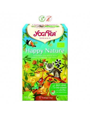 (D) YOGI TEA HAPPY NATURE - 17 FILTROS