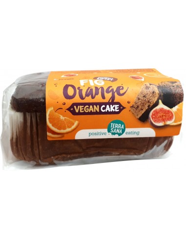 BIZCOCHO VEGAN CAKE NARANJA E HIGO - 350GR.