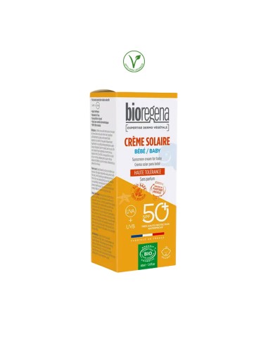 CREMA SOLAR BEBE SPF50+ HIPOALERGENICO - 40ML.