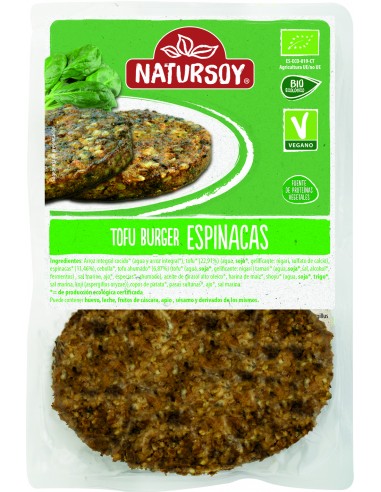 (F) HAMBURGUESA ESPINACAS - 160GR.