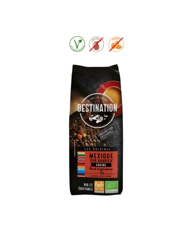 CAFE EN GRANO MEXICO 100% ARABICA (6) BIO - 250GR.