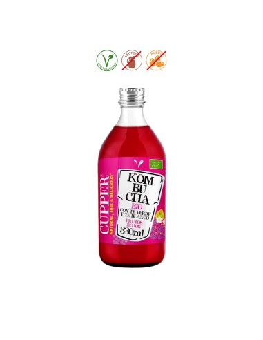 (D) (F) KOMBUCHA FRUTOS ROJOS BIO - 330ML.