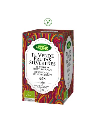 TE VERDE FRUTAS SILVESTRES - 20 FILTROS