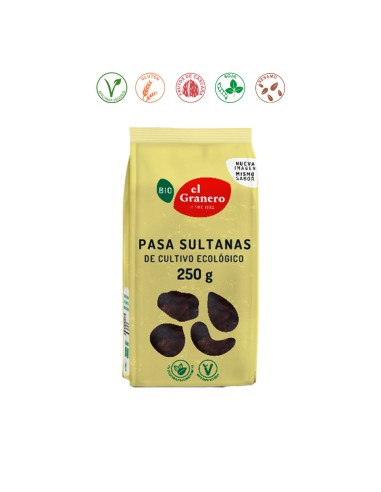 PASAS SULTANAS BIO - 250GR.