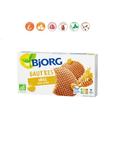 WAFFLES CON MIEL BIO - 175GR.^^