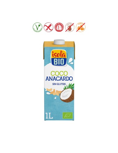 BEBIDA DE COCO Y ANACARDO BIO - 1 LITRO