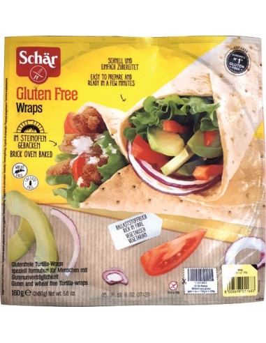 WRAPS SIN GLUTEN (FAJITAS) - 160GR.