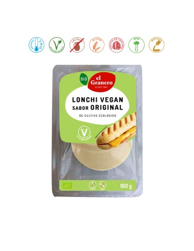 (F) VEGAN CHEESEE LONCHAS ORIGINAL BIO - 160GR.