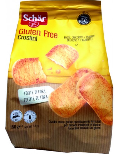 CROSTINI SIN GLUTEN - 150GR.