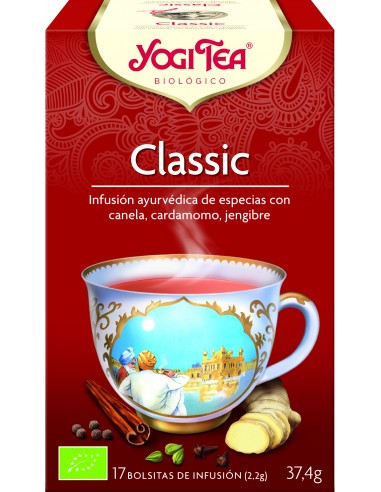 YOGI TEA CLASSIC CHAI - 17 FILTROS