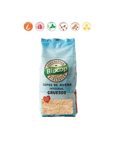 COPOS AVENA INTEGRAL GRUESO - 500GR.