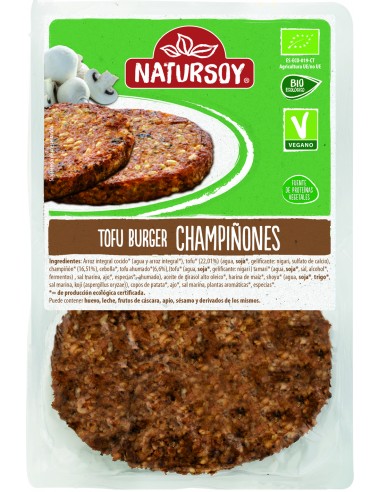 (F) HAMBURGUESA CHAMPIÑON - 160GR.