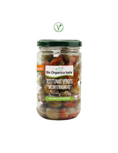 ACEITUNAS VERDES MEDITERRANEO BOI - 180GR.