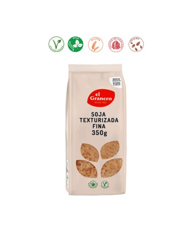 SOJA TEXTURIZADA FINA - 350GR.