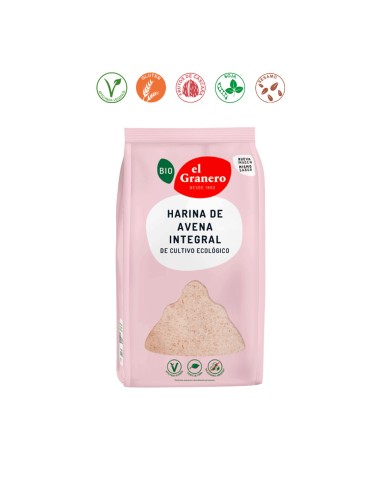 HARINA DE AVENA INTEGRAL BIO - 1KG.