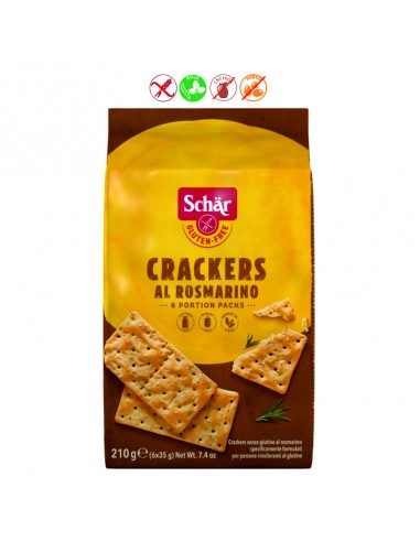 CRACKERS AL ROSMARINO - 210GR.