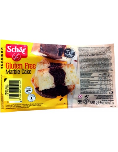 MARBLE CAKE CACAO VAINILLA SIN GLUTEN - 250GR.