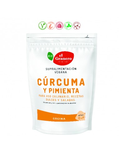  CURCUMA Y PIMIENTA BIO - 200GR.