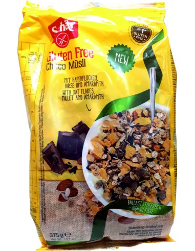 CHOCO MÜSLI MUESLI DE CHOCOLATE - 375GR.