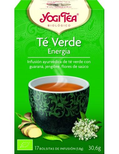 YOGI TEA TE VERDE ENERGIA - 17 FILTROS