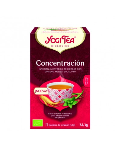 YOGI TEA CONCENTRACION - 17 FILTROS**