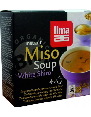 SOPA INSTANTANEA MISO WHITE SHIRO - 4X16,5GR