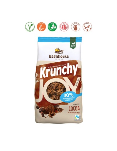 MUESLI KRUNCHY JOY CHOCOLATE - 375GR.