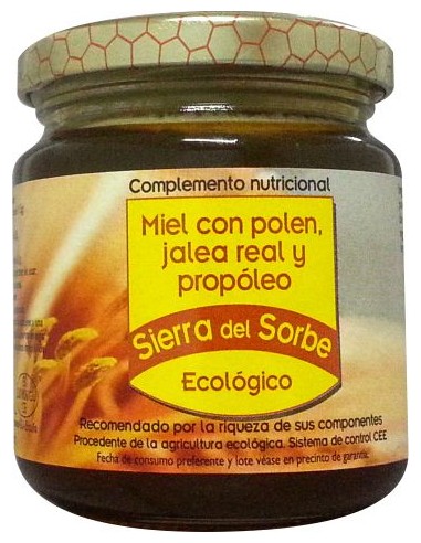 APIKOMPLEX MIEL POLEN PROPOLEO JALEA REAL - 250GR.